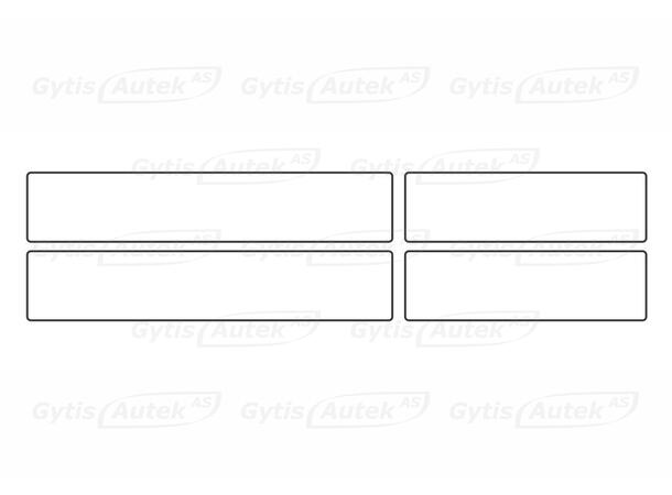 Instegsskydd | PPF-folie| Volvo EX90 2024-> | gytek.se