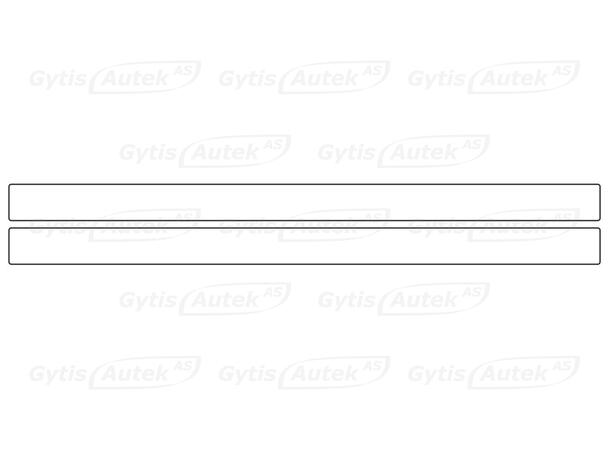 Instegsskydd | PPF-folie | VW Crafter 2017-> | gytek.se
