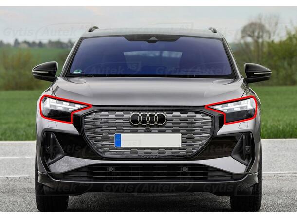 Lyktbeskyttere. Folie | Audi Q4 e-tron 2021-> | gytek.se