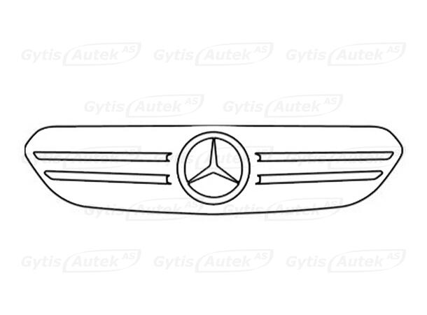 PPF folie | MB EQB X243 2022-> | Front | gytisautek.no