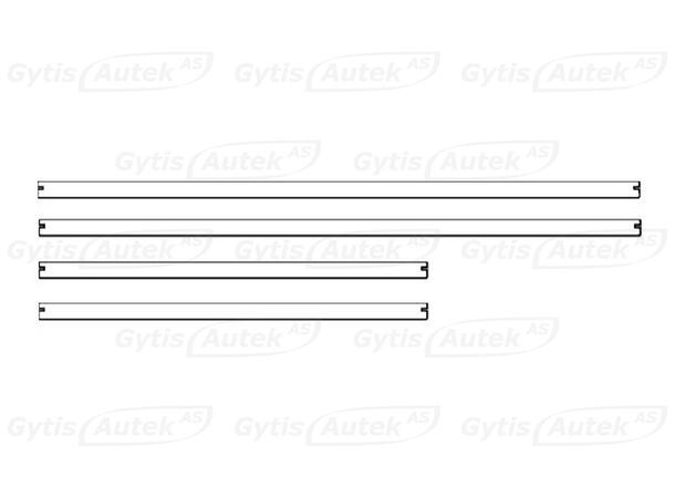 PPF folie | Polestar 2 2020-> | Dørkant | gytisautek.no