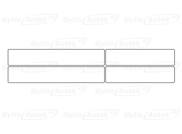 PPF folie | Subaru Solterra 2022-> | Dørterskel | gytisautek.no