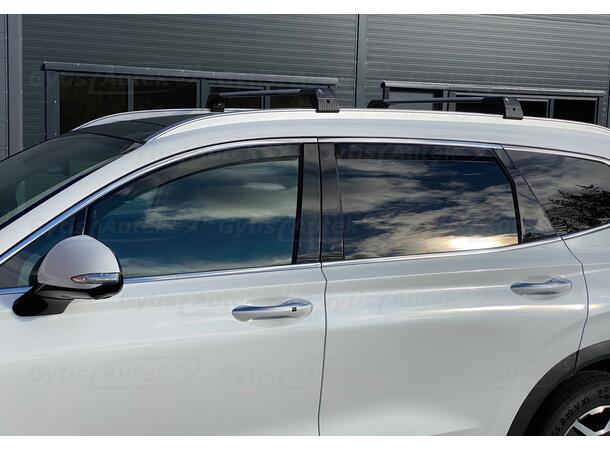 Vindavvisere. In-Channel Hyundai Santa Fe 2019-2022 