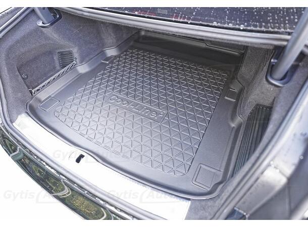 Bagagerumsmatta. Plast Audi A8 2018-> Plug-in Hybrid 