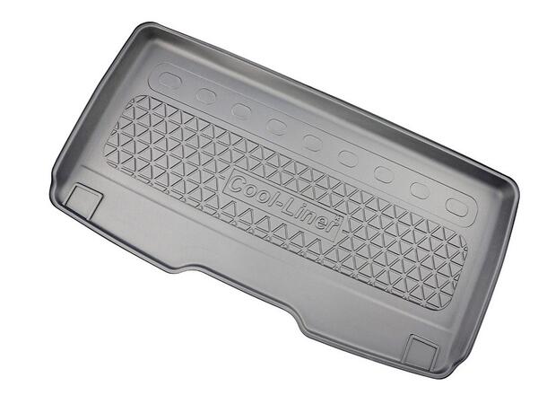 Bagagerumsmatta. Plast VW T7 Multivan 2022-> Lång 