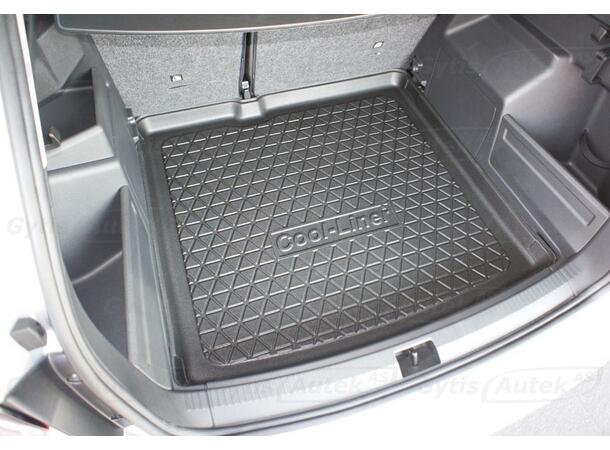 Bagasjeromsmatte | Skoda Fabia 2015-2021 | gytisautek.no