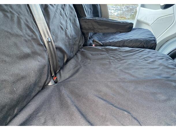 Bilklädsel. 1 + 2 säten. Polyester VW T6 2016-2024 