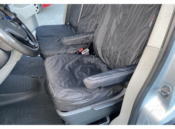 Bilklädsel. 1 + 2 säten. Polyester VW T6 2016-2024 