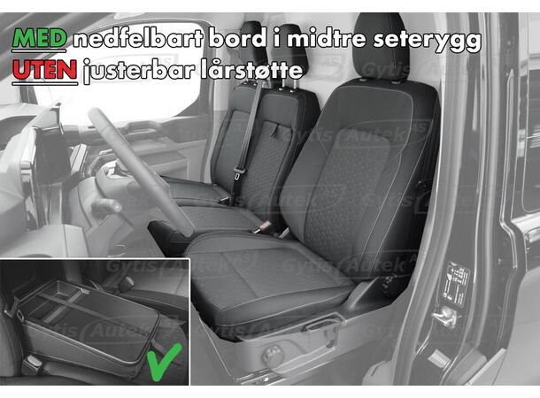 Bilklädsel | Ford Transit Custom 2024-> | gytek.se