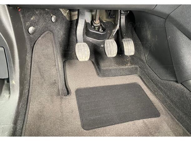 Bilmattor. Fram. Textil Peugeot e-Rifter 2021-> 