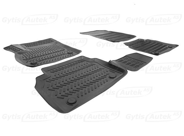Bilmattor. Gummi Opel Insignia 2018-2022 