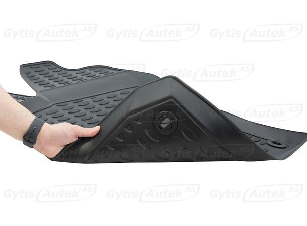 Bilmattor. Gummi VW Passat B5 1996-2005 