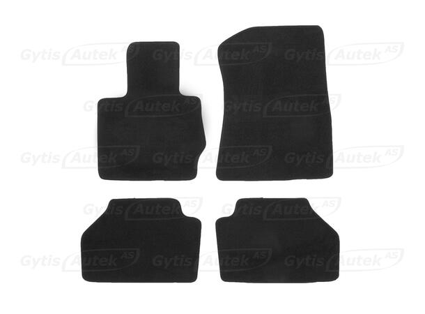 Bilmattor. Textil BMW X3 F25 2010-2017 