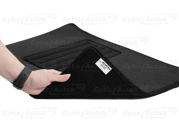 Bilmattor. Textil Microcar M.GO / M.GO6 / DUE6 2015-> 