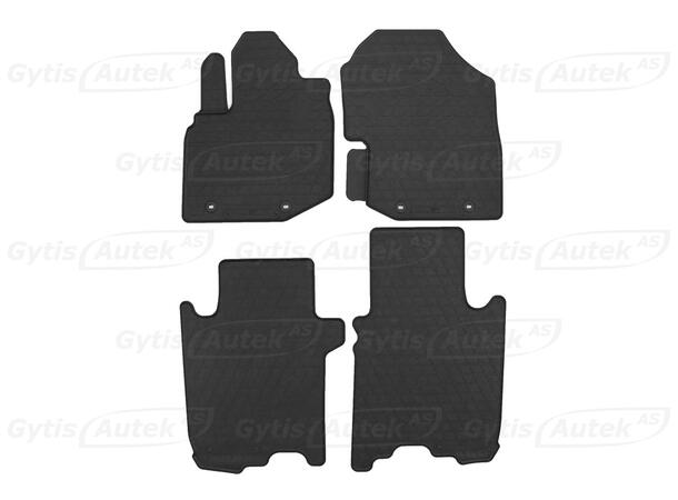 Gummimatter til Honda Jazz 2008-2015| gytisautek.no