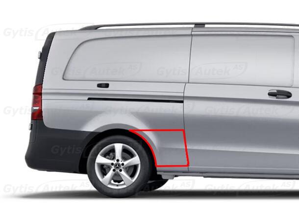 Hjulhusskydd | PPF | MB Vito W447 2015-> | gytek.se