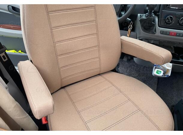 Husbil bilklädsel. Beige Challenger Ducato 2006-2016 