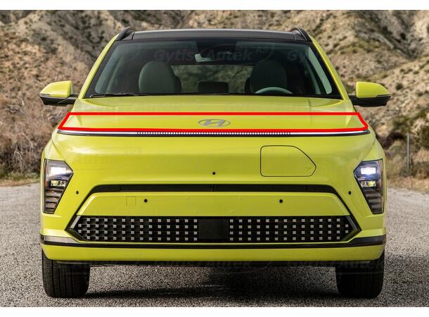 Huvskydd | PPF-folie | Hyundai Kona EV 2023-> | gytek.se