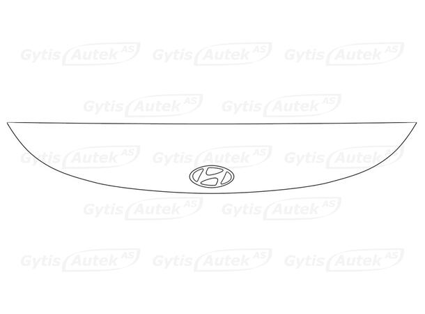 Huvskydd | PPF-folie | Hyundai Kona EV 2023-> | gytek.se