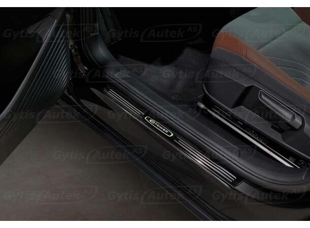 Instegsskydd. Mörk. Stål VW ID.5 2022-2025 