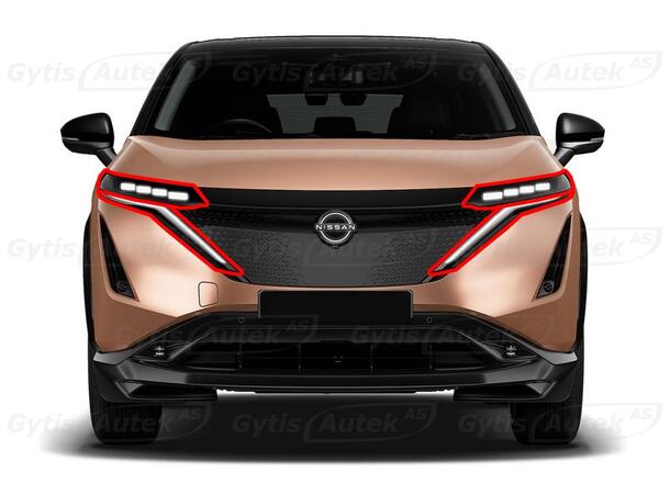 Lyktskydd. Folie. PPF Nissan Ariya 2022-> 