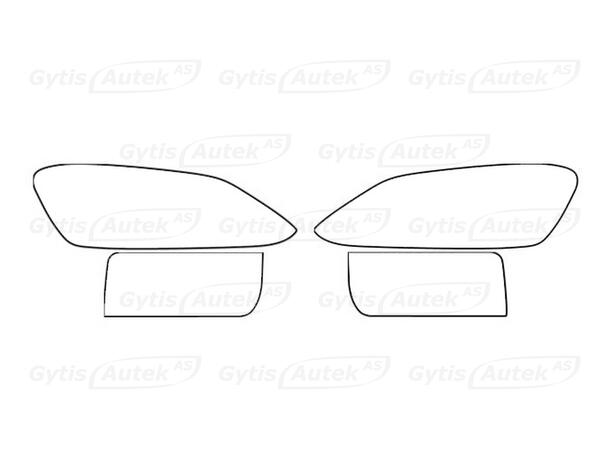Lyktskydd | PPF-folie | Porsche Macan EV 2024-> | gytek.se