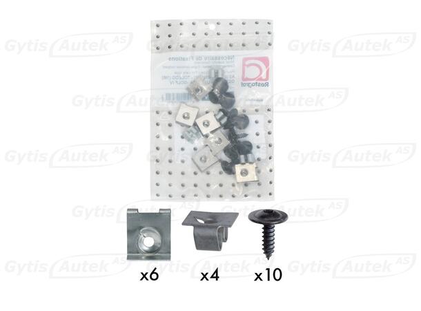 Monteringssats till hasplåt i plast VW Golf IV 1998-2004 Diesel 