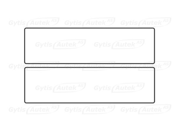 PPF-folie | Dørterskel | VW Crafter 2017-> | gytisautek.no