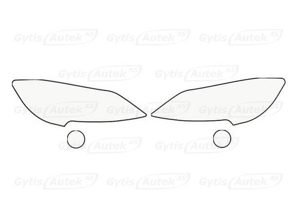 PPF-folie | Lykt | Fiat Ducato 2015-> | gytisautek.no