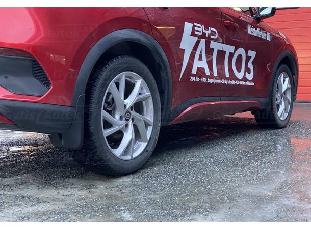 Stänkskydd. Fram och bak. Plast BYD Atto3 2022-> 
