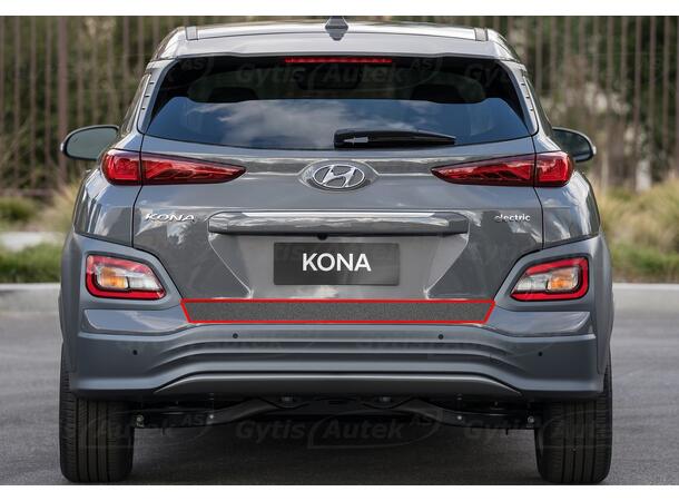 Stötfångarskydd - Folie | Hyundai Kona 2018-2021 | gytek.se