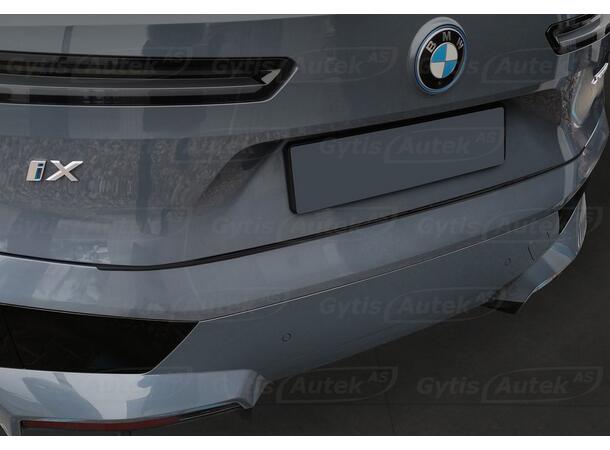 Stötfångarskydd. Mörk. Stål BMW iX 2021-> 