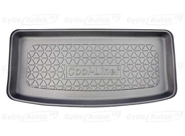 Bagagerumsmatta. Plast Toyota Aygo X 2022-> Med JBL Ljudsystem 