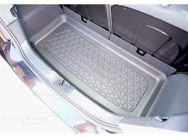 Bagagerumsmatta. Plast Toyota Aygo X 2022-> Med JBL Ljudsystem 