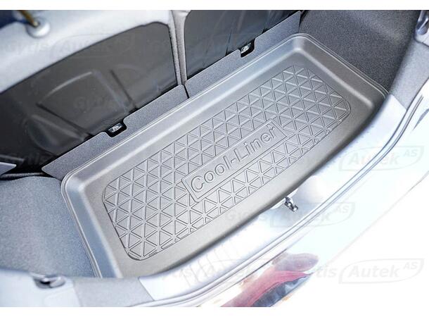 Bagagerumsmatta. Plast Toyota Aygo X 2022-> Med JBL Ljudsystem 