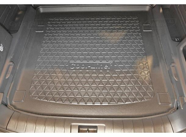 Bagasjeromsmatte. Plast SsangYong Rexton Y400 2018-2023 5 seter 