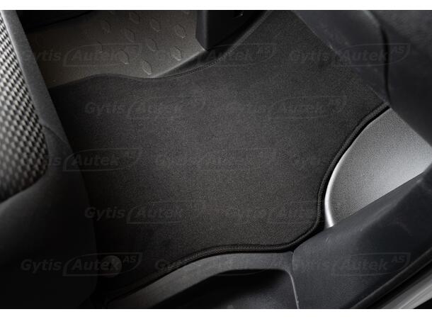 Bilmattor. 1. rad. Textil VW ID.Buzz 2022-> 