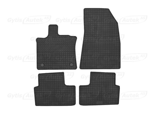 Bilmattor. Gummi Renault Captur 2020-> 