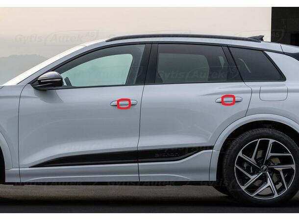 Dörrhandtagsskydd | PPF-folie| Audi Q6 e-tron |gytek.se