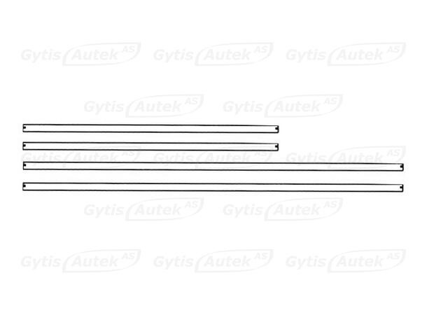 Dörrkantsskydd | PPF-folie | Tesla Model 3 2023-> | gytek.se
