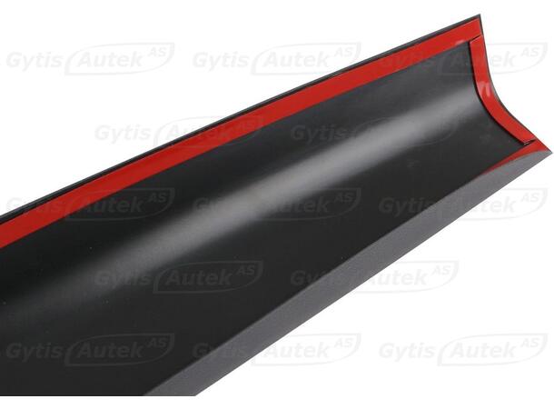 Flakkantsskydd. Plast Toyota Hilux 2016-2021 