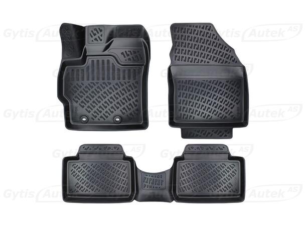 Gummimatter | Toyota Yaris 2020-> | gytisautek.no