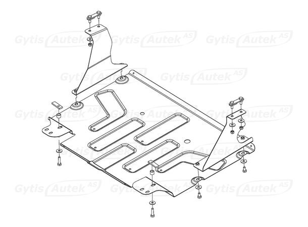 Hasplåt | Ford Transit 2017-> | gytek.se