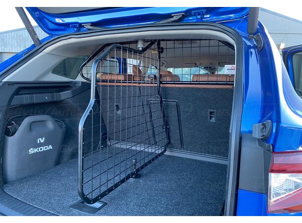 Hunde/Lastegitter med skillevegg | Skoda Enyaq 2021-> | gytisautek.no