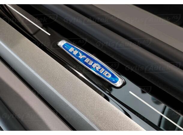 Instegsskydd. Svart. Stål Volvo V90 2016-> 