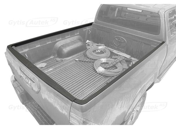 Kantbeskyttere. Plast Toyota Hilux 2016-> 