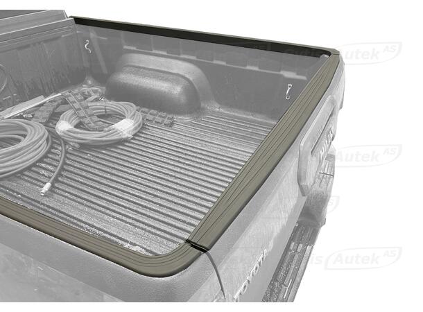 Kantbeskyttere. Plast Toyota Hilux 2016-> 