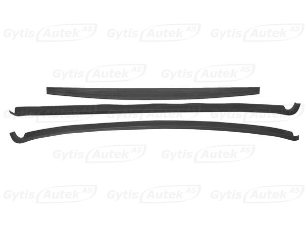Kantskydd. Plast Toyota Hilux 2016-> 