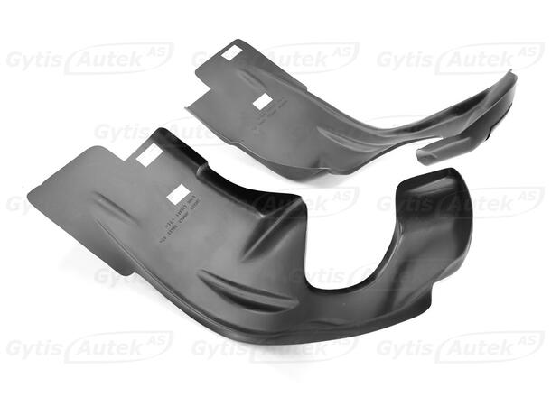 Lokariskjermer med skvettlapper. Foran Fiat Ducato 2006-2014 