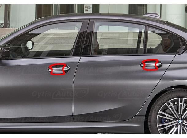 PPF folie | BMW 3 ser. G20/21 2019-> | Dørhåndtak | gytisautek.no